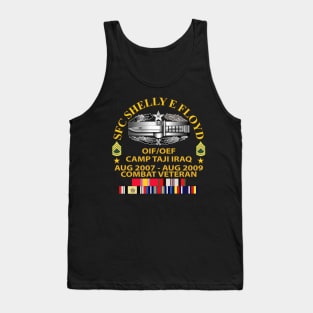 US Army - SFC SHELLY E FLOYD - Arc - OIF-OEF - Iraq w dates - 2nd Awd CAB -SFC w SVC Tank Top